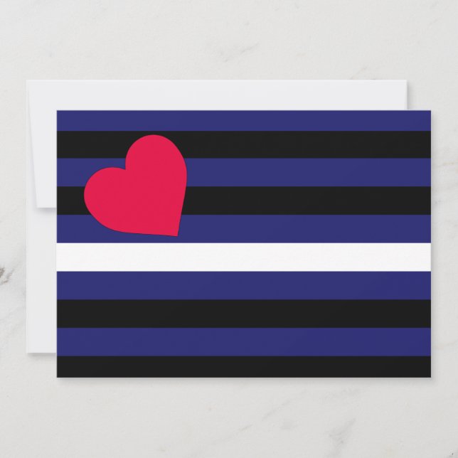 Bandera del Orgullo de cuero y cuero y BDSM (Anverso)