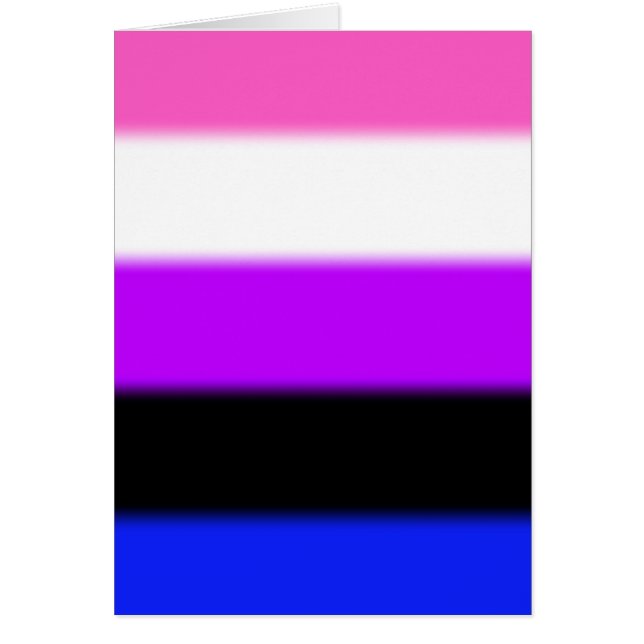 Bandera del Orgullo de Fallo de Género (Frente)
