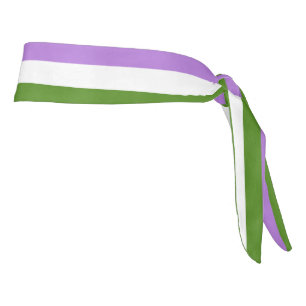 Bandera del Orgullo de Género Tie Headband