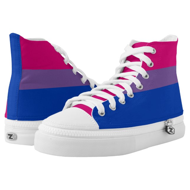 Bandera del orgullo de la bisexuales Zapatos altos (Par)