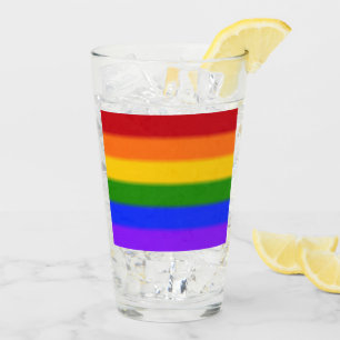 Bandera del orgullo gay arco iris caído