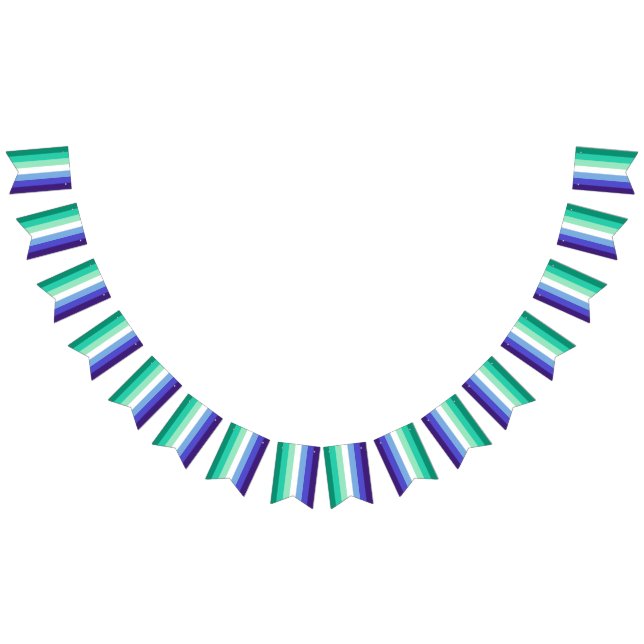 Bandera del orgullo gay Banner Bunting Fiesta LGBT (Todo)