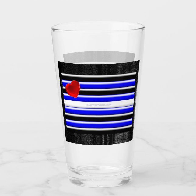 Bandera del Orgullo Gay de SlipperyJoe negro real  (Anverso)