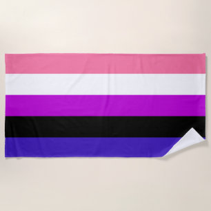 Bandera del Orgullo Génesis Toalla de Playa