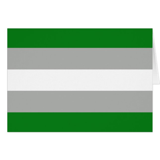 Bandera del Orgullo Gris Romántico (Anverso (Horizontal))