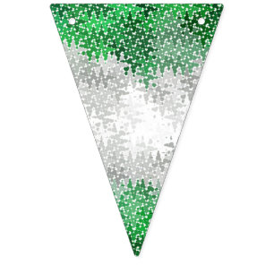 Bandera del Orgullo Gris Trippy Resumen Rápidament