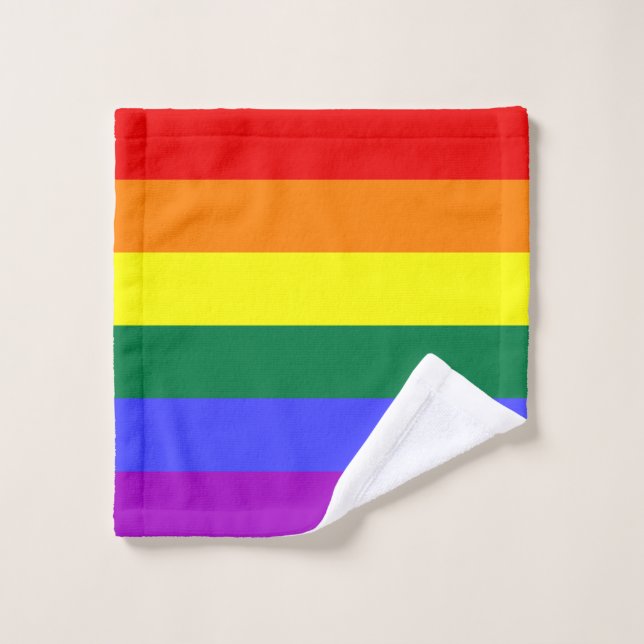 Bandera del Orgullo Iris (Toallita)