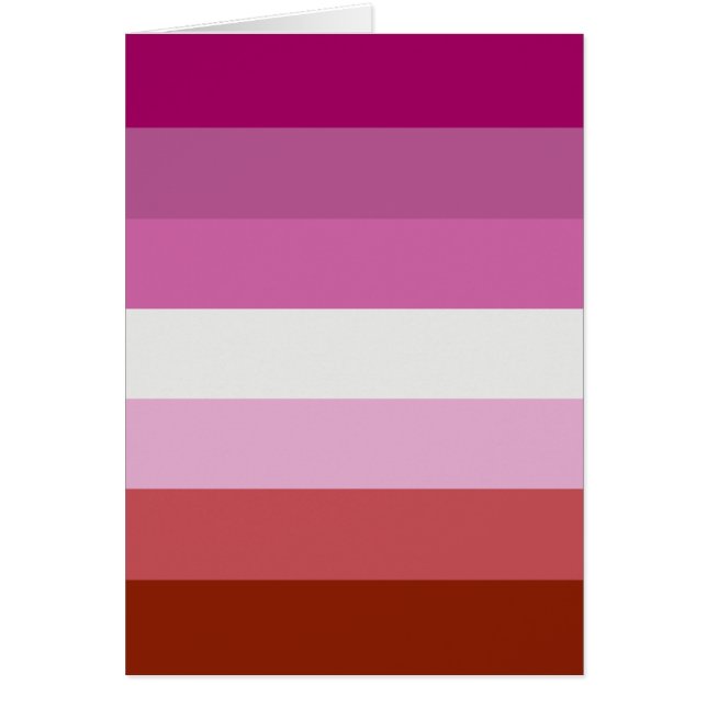 Bandera del Orgullo Lesbiano LGBTQ (Frente)