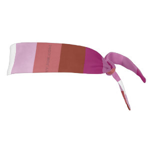 bandera del orgullo lésbico femenino de SlipperyJo