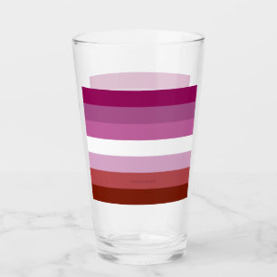 bandera del orgullo lésbico femenino de SlipperyJo