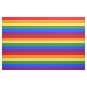 Bandera del Orgullo LGBT, tela de rayas arcoiris