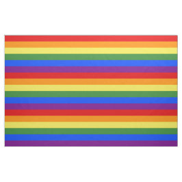 Bandera del Orgullo LGBT Tela de rayas de arcoiris