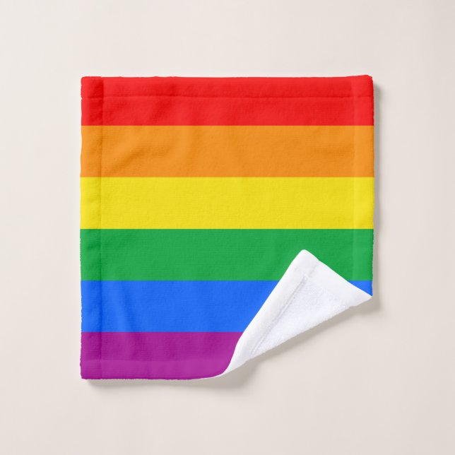 Bandera del Orgullo LGBTQ+ Arcoíris (Toallita)