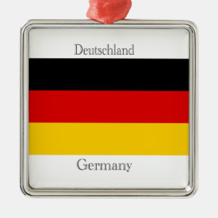 Bandera del ornamento de Alemania