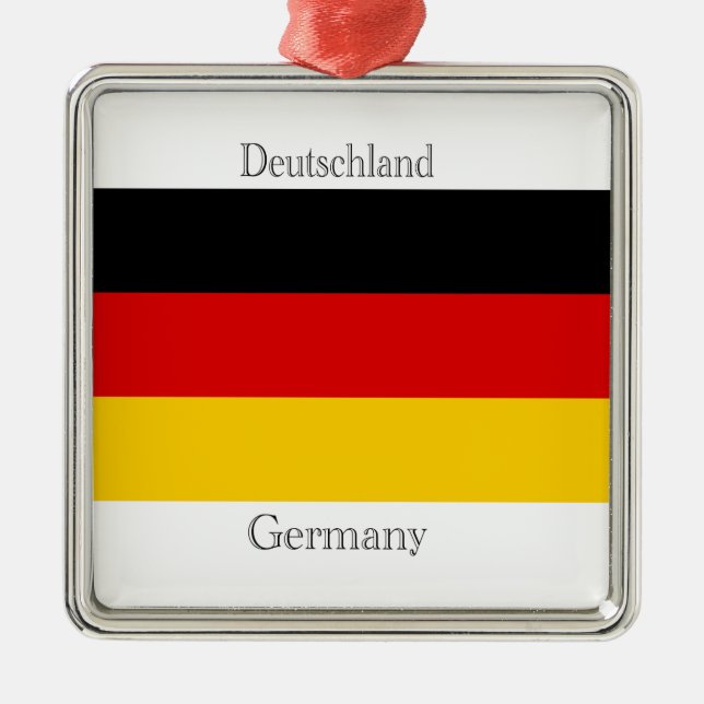 Bandera del ornamento de Alemania (Frente)