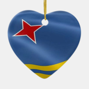 Bandera del ornamento de Aruba