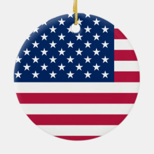 Bandera del Ornamento de los Estados Unidos