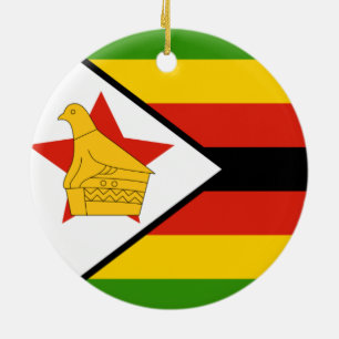 Bandera del ornamento de Zimbabwe