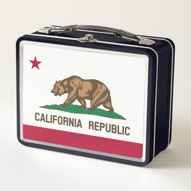 Bandera del oso de la República de California: Est (Anverso)