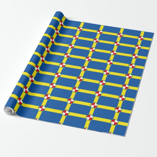 Bandera del papel de ajuste de Pembrokeshire (Desenrollado)