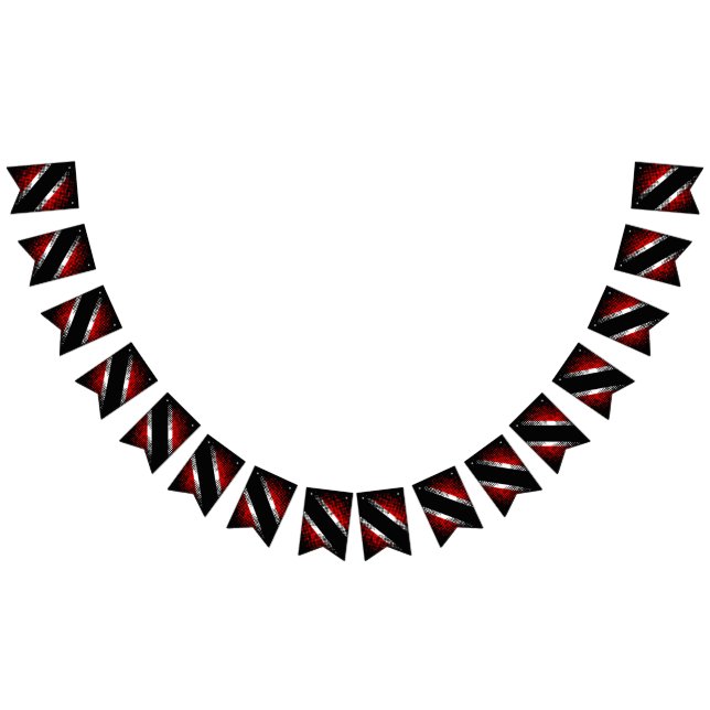 Bandera del patrón de puntos de Trinidad y Tobago (Todo)