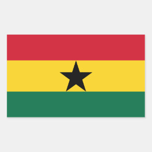 Bandera del Pegatina de Ghana