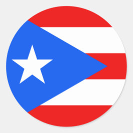 Bandera del Pegatina de Puerto Rico
