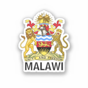 Bandera del Pegatina de Ronda Clásica de Malawi