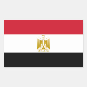 Bandera del Pegatina del Decal de Egipto