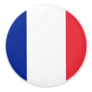 Bandera del pomo de cerámica de Francia
