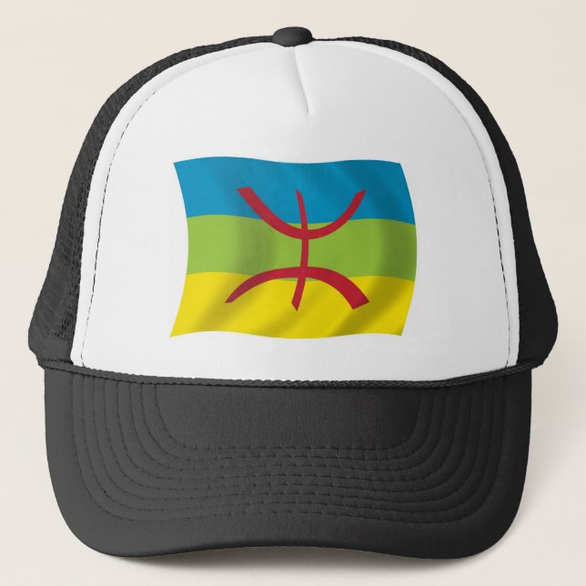 Bandera del Pueblo Bereber Sombrero (Anverso)