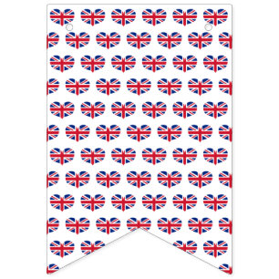 Bandera del Reino Unido con forma de corazón/Unión