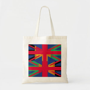 Bandera del Reino Unido y Bolsa Benín