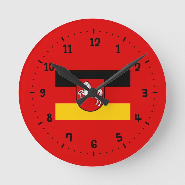 Bandera del reloj de pared de la parte baja de Saj (Anverso)
