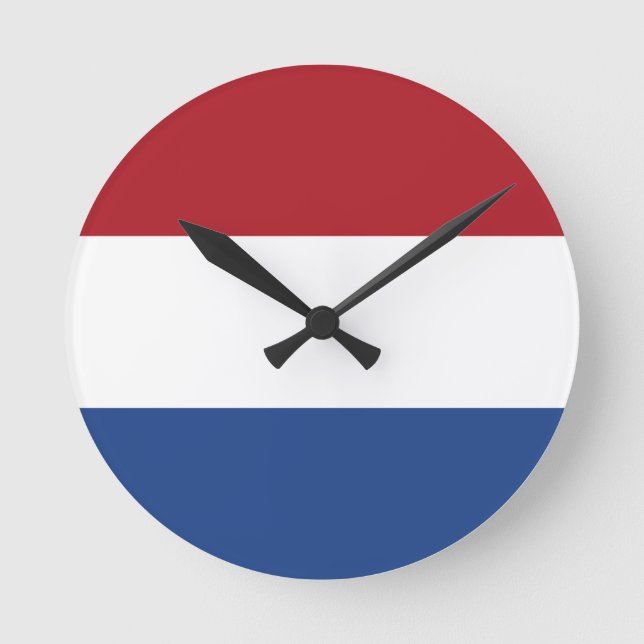 Bandera del reloj de pared de los Países Bajos (Anverso)