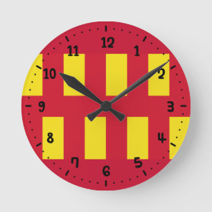 Bandera del reloj de pared de Northumberland Squar