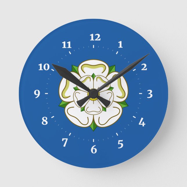 Bandera del reloj de pared de Yorkshire Square (Anverso)