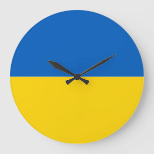 Bandera del reloj de Ucrania