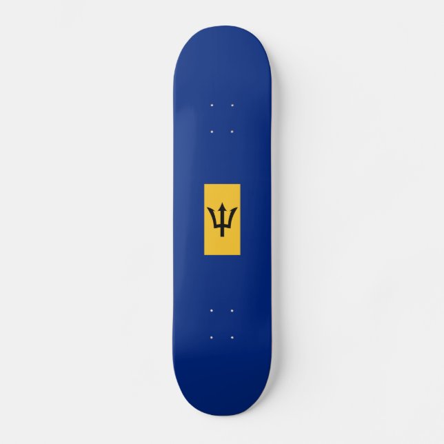 Bandera del Skateboard de Barbados (Anverso)