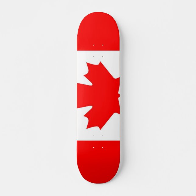Bandera del Skateboard de Canadá (Anverso )