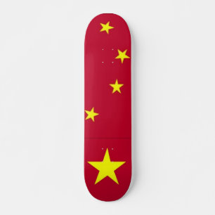 Bandera del Skateboard de China