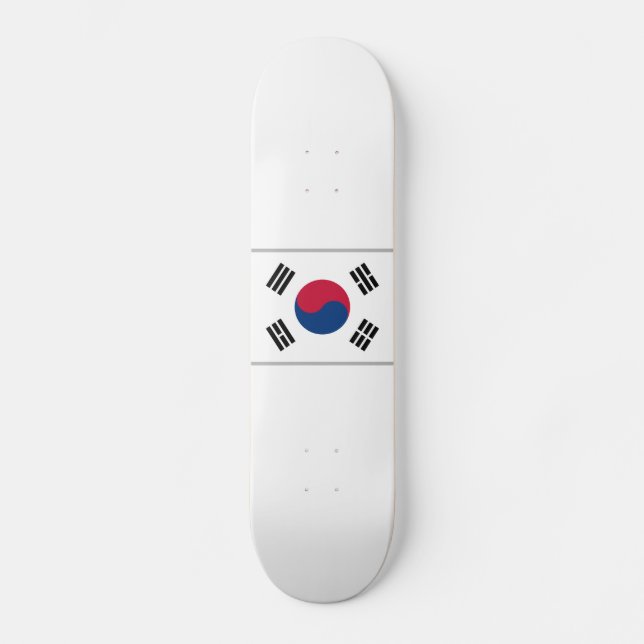 Bandera del Skateboard de Corea del Sur (Anverso)