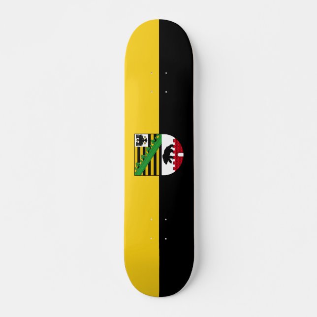 Bandera del Skateboard Sajonia-Anhalt (Anverso )