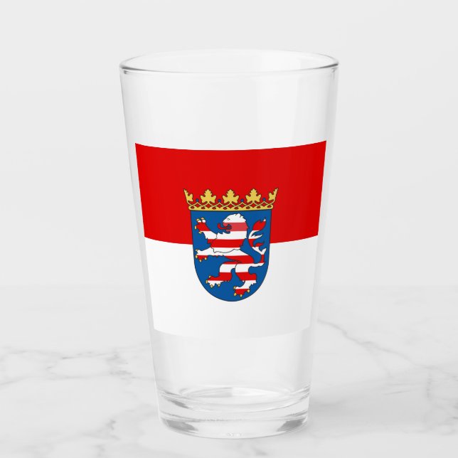 Bandera del vidrio de Hesse (Anverso)