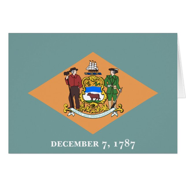 Bandera Delaware (Anverso (Horizontal))