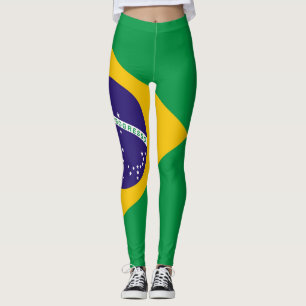Bandera divertida de Leggings en Brasil Regalos de