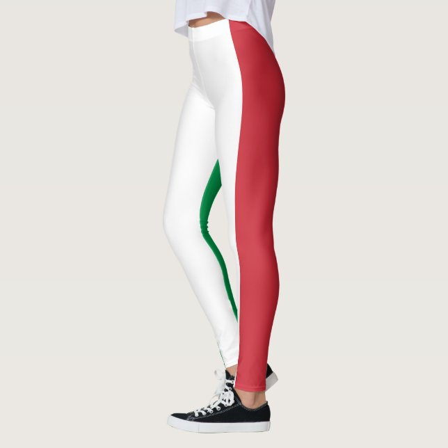Bandera divertida de Leggings Italia |Regalos de s (Izquierda)