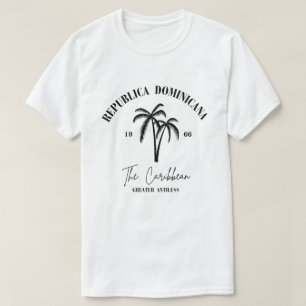 Bandera Dominicana orgullosa camiseta