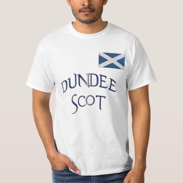 BANDERA Dundee de la camiseta patriótica de SCOTLA (Anverso)