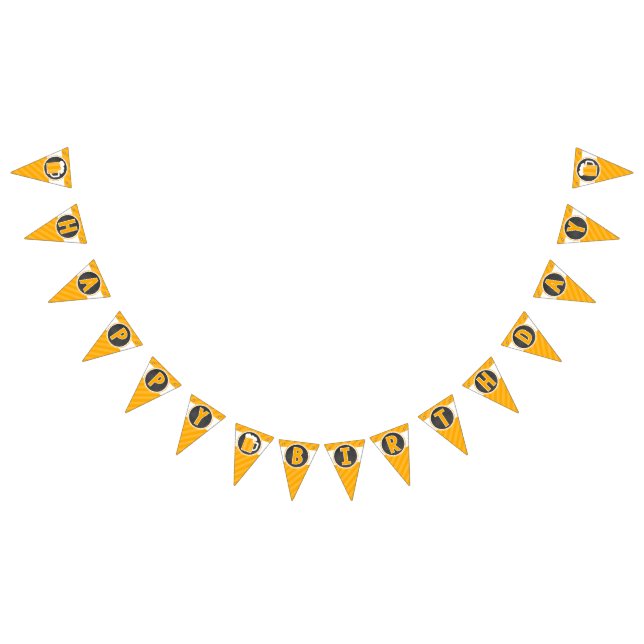 Bandera el | del feliz cumpleaños de las alegrías (Todo)